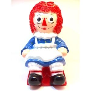 vintage Raggedy Ann Bank Bobbs Merrill Co.